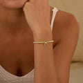 ‌‌Elegant Multi-Style Everyday Wear Beaded Neat Bow Stretch Bracelet